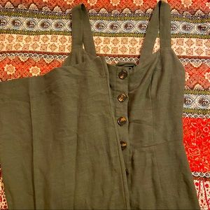 Wild Fable Dark Green Flare Jumper